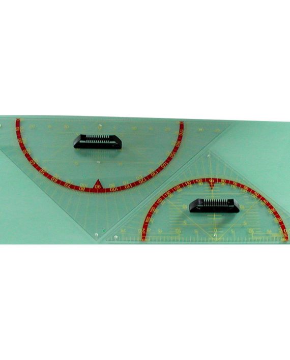 Geo trikotnik, 80cm, prozoren